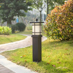 Solar LED Frosted Glass Staked Light for Outdoor Pathway