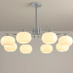 Modern Glass Globe Chandelier Adjustable Hanging Length
