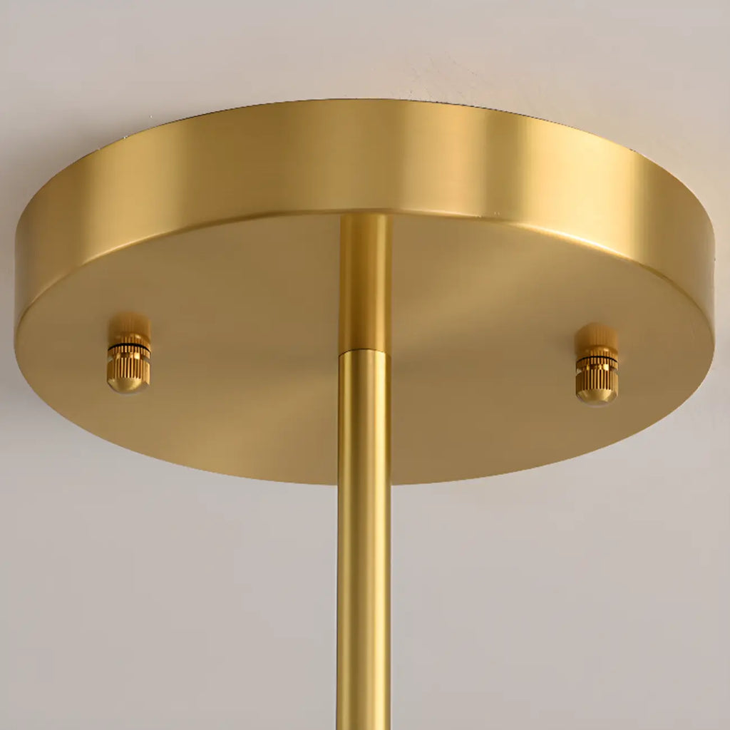 Modern Glass Globe Chandelier Adjustable Hanging Length