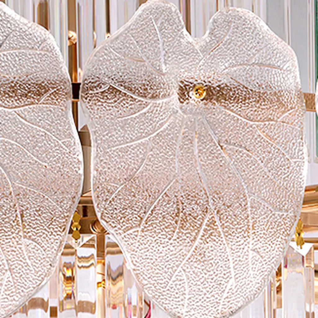 Luxury Crystal Round Chandelier with Elegant Tiered Design