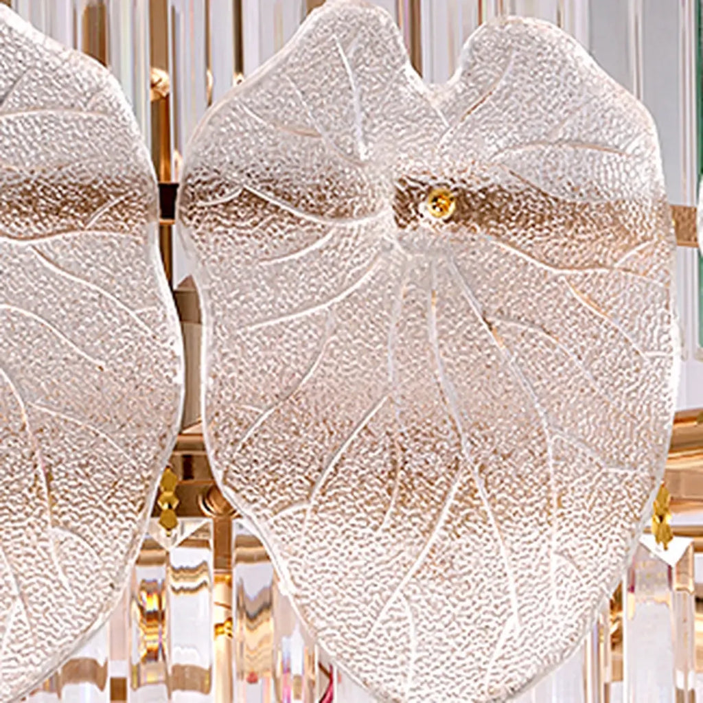 Luxury Crystal Round Chandelier with Elegant Tiered Design