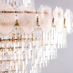 Luxury Crystal Round Chandelier with Elegant Tiered Design