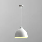 Nordic Metal LED Dome Pendant Lamp for Living Room