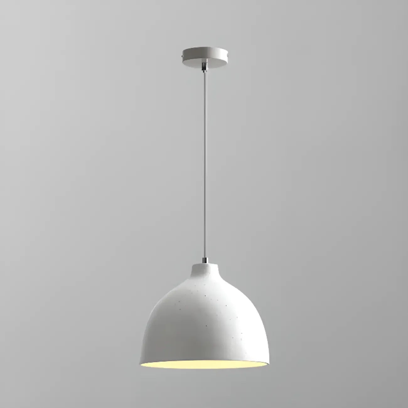 Nordic Metal LED Dome Pendant Lamp for Living Room