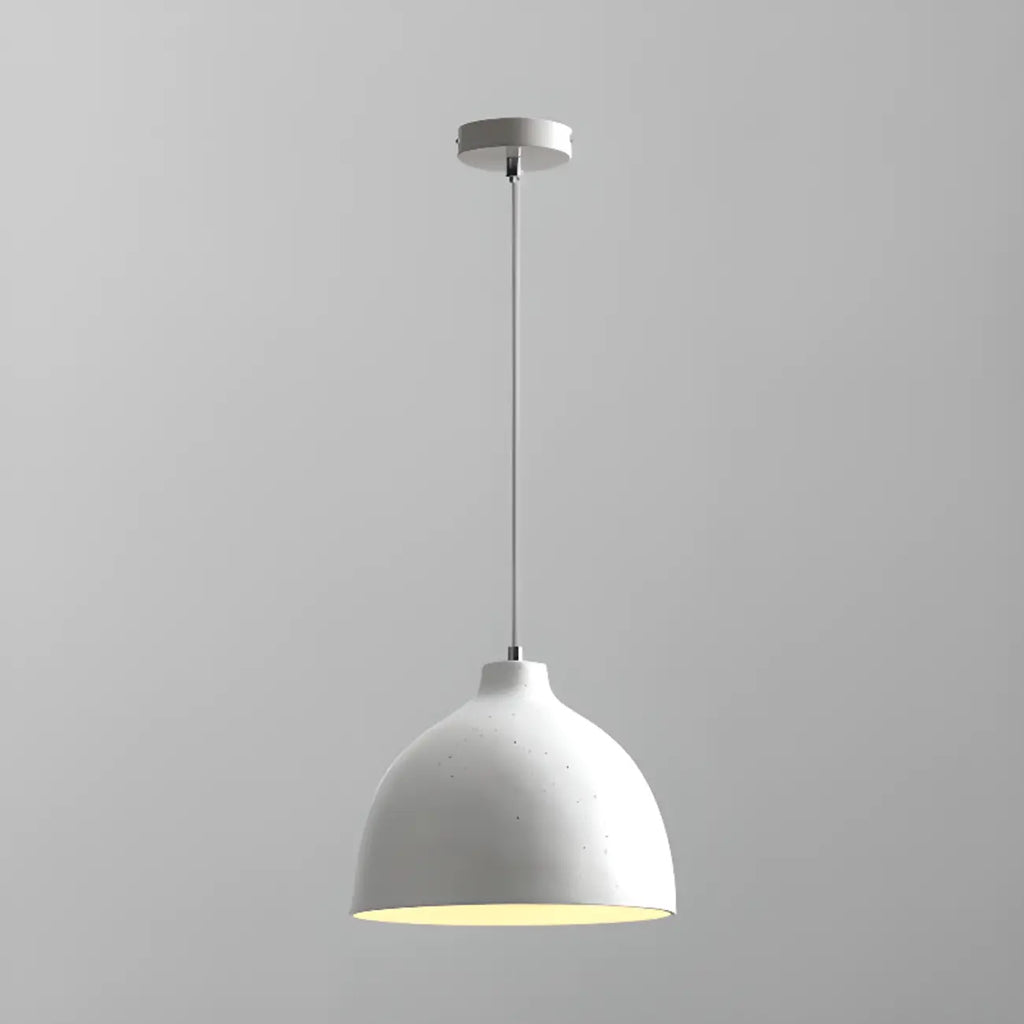 Nordic Metal LED Dome Pendant Lamp for Living Room