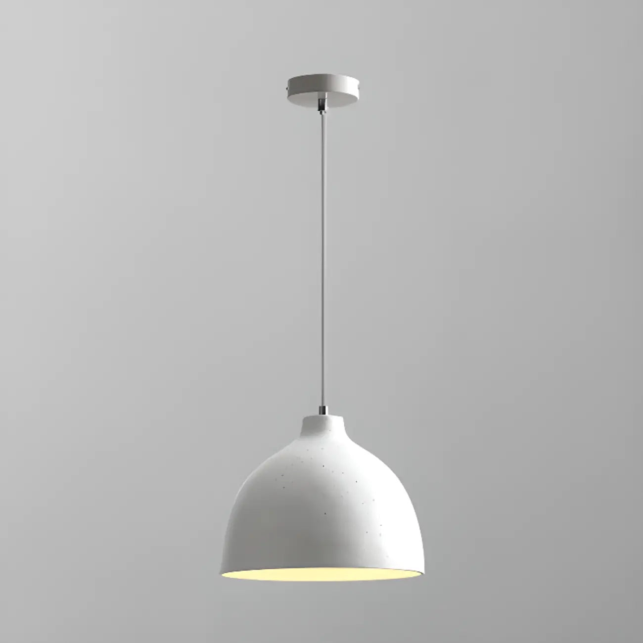 Nordic Metal LED Dome Pendant Lamp for Living Room