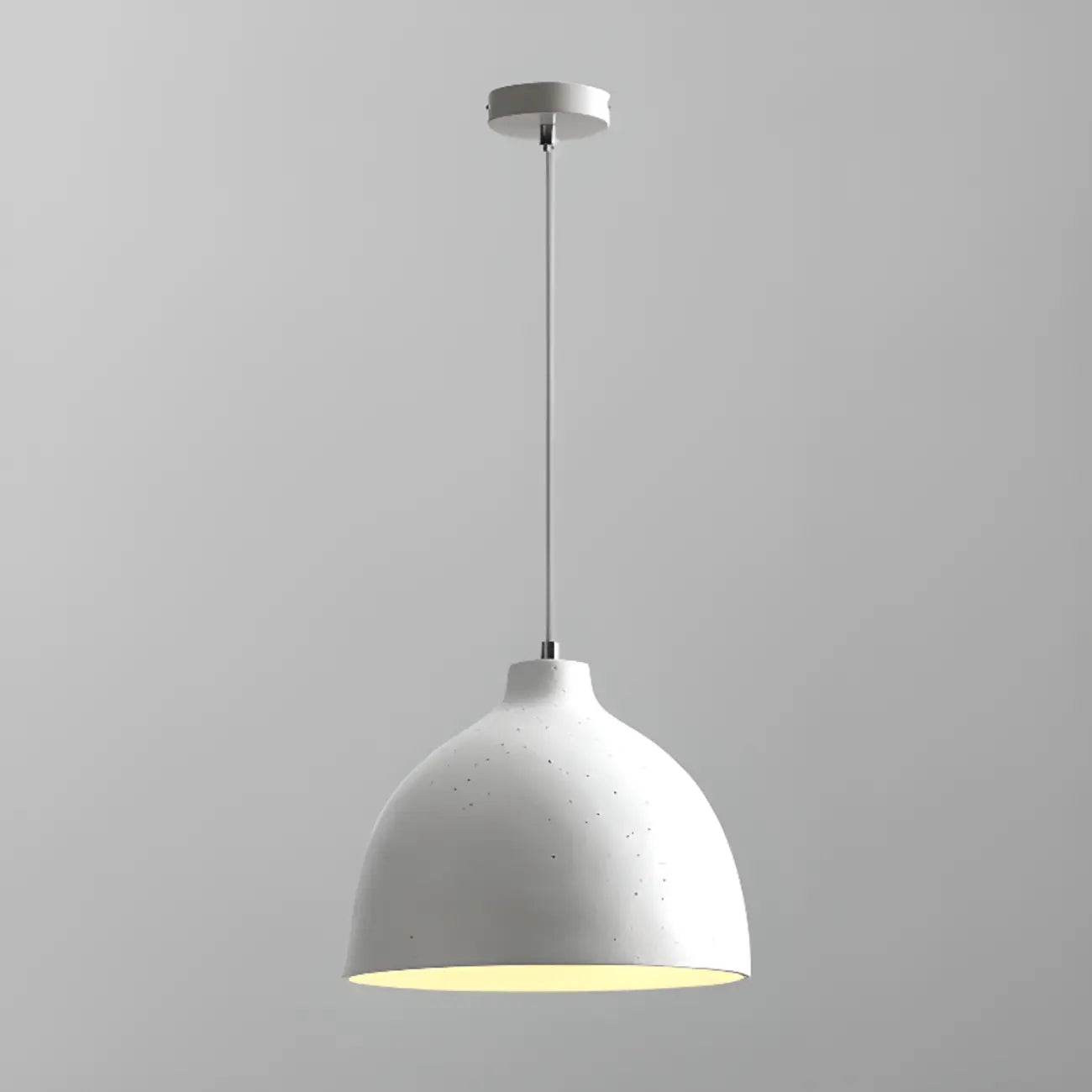 Nordic Metal LED Dome Pendant Lamp for Living Room