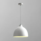 Nordic Metal LED Dome Pendant Lamp for Living Room