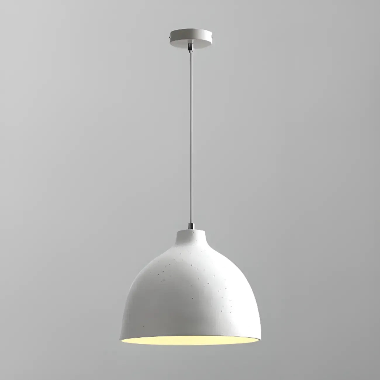Nordic Metal LED Dome Pendant Lamp for Living Room