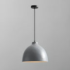 Nordic Metal LED Dome Pendant Lamp for Living Room