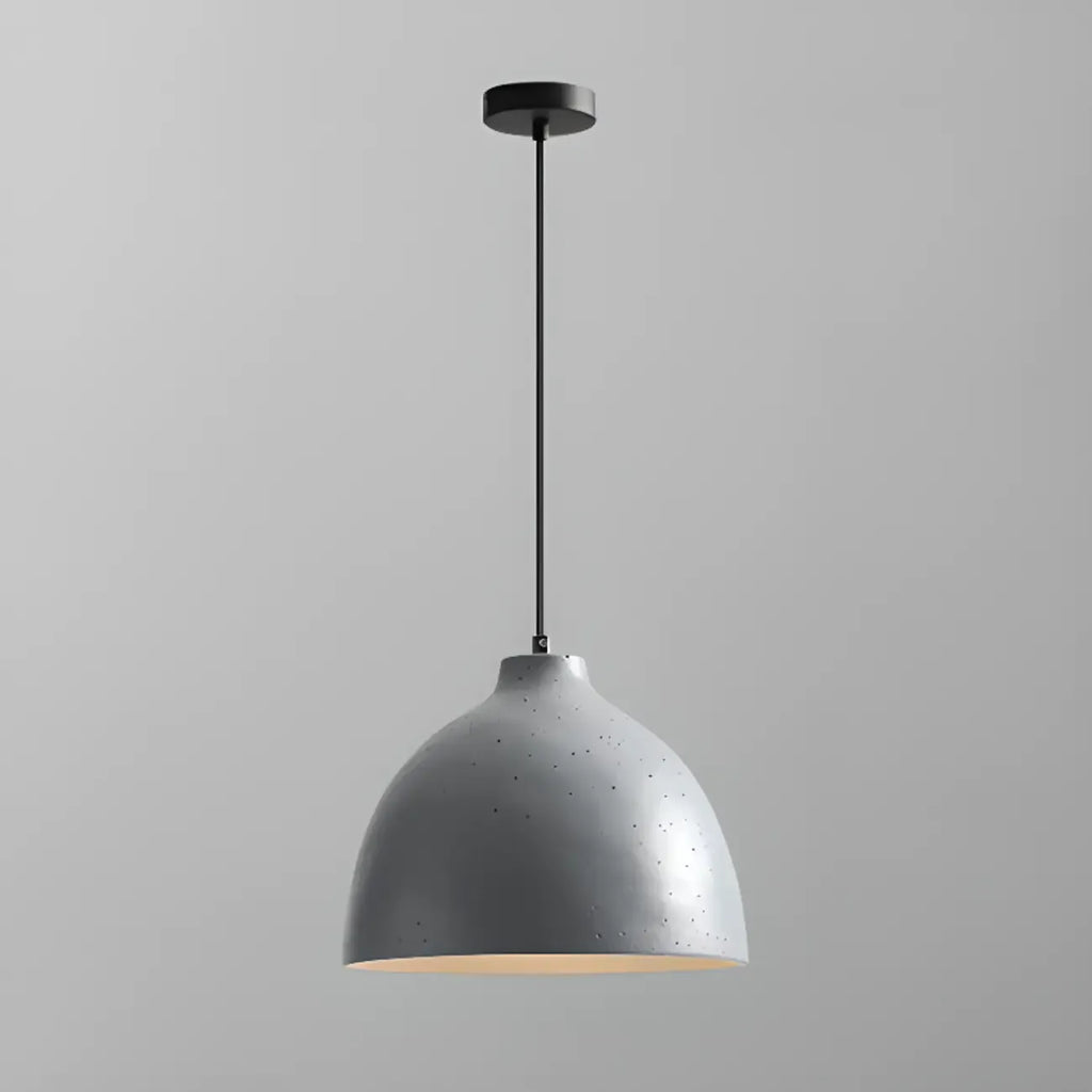 Nordic Metal LED Dome Pendant Lamp for Living Room