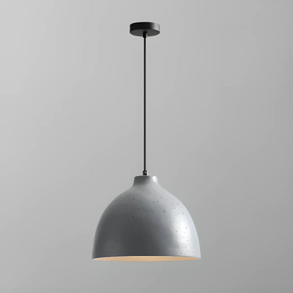 Nordic Metal LED Dome Pendant Lamp for Living Room