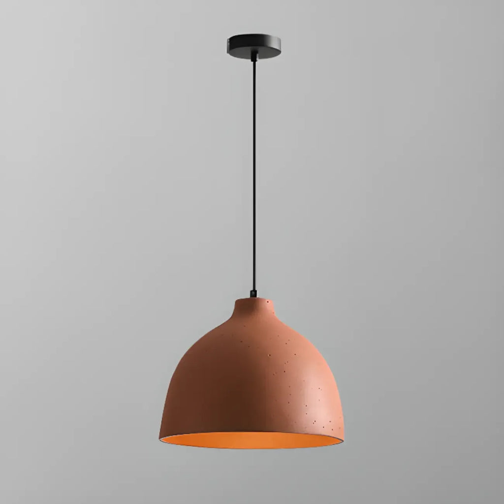 Nordic Metal LED Dome Pendant Lamp for Living Room