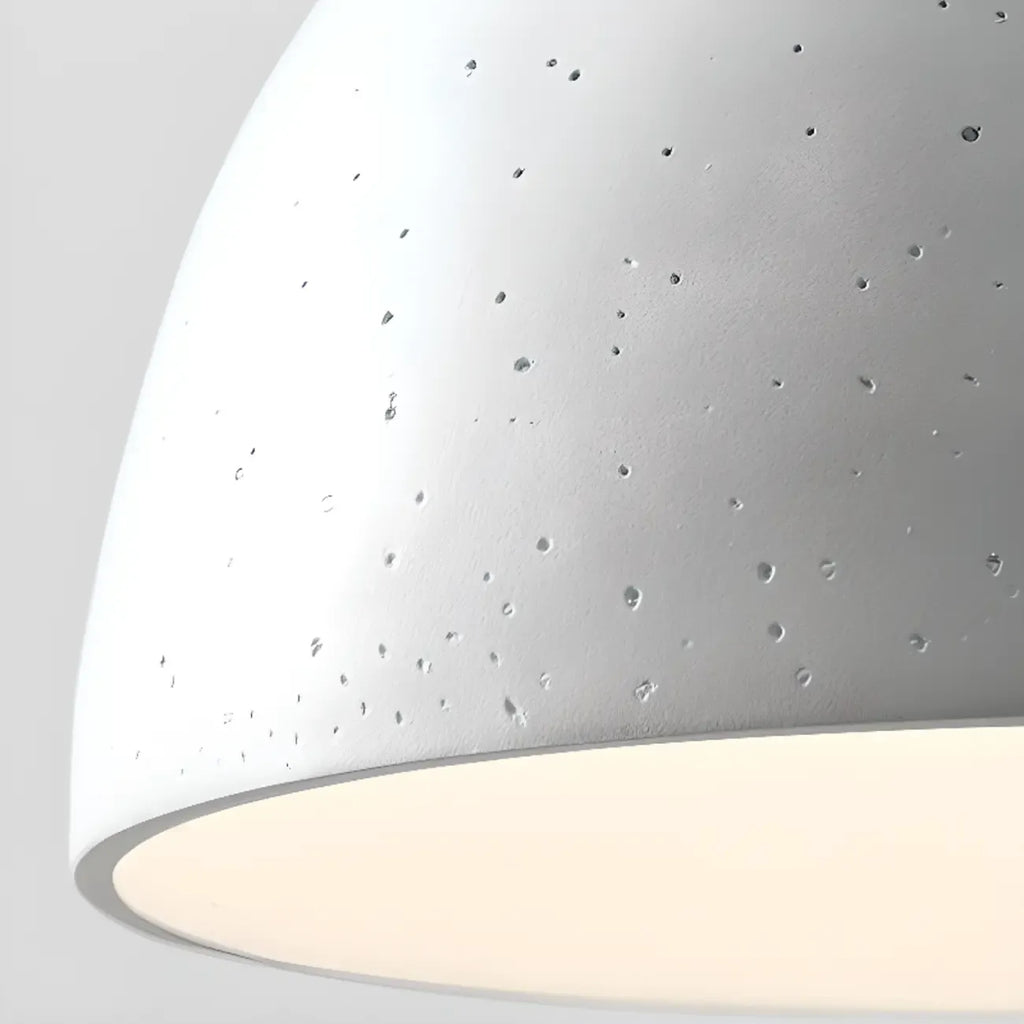 Nordic Metal LED Dome Pendant Lamp for Living Room