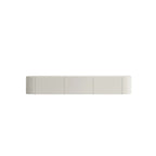 Minimalist Wooden White Floating Cabinet TV Stand