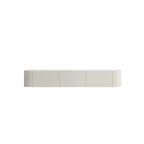 Minimalist Wooden White Floating Cabinet TV Stand