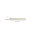 Minimalist Wooden White Floating Cabinet TV Stand