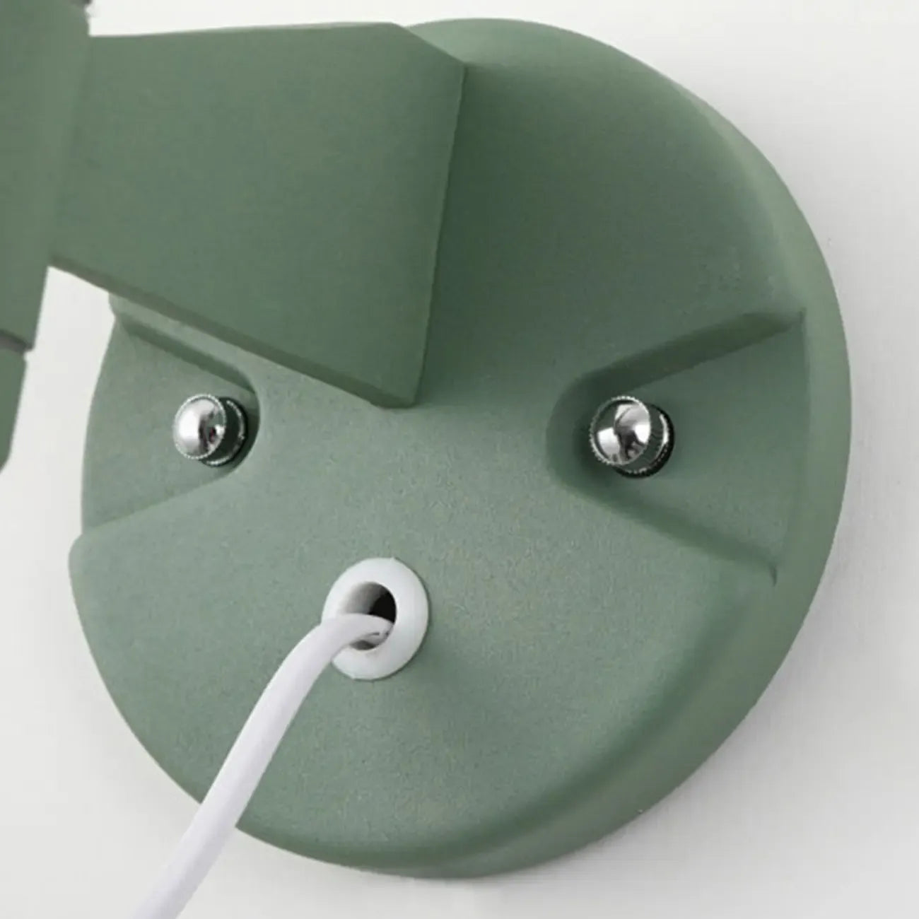 Adjustable Iron Swing Arm Wall Light for Bedside/Study Space