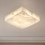 Dimmable Square Flush Mount Ceiling Light for Bedroom Use