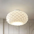 Stylish Ceiling Light with Feather Shade for Home Decor