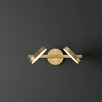 Minimalist Metal Vanity Light with LED for Bathroom Decor