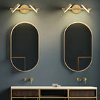 Minimalist Metal Vanity Light with LED for Bathroom Decor