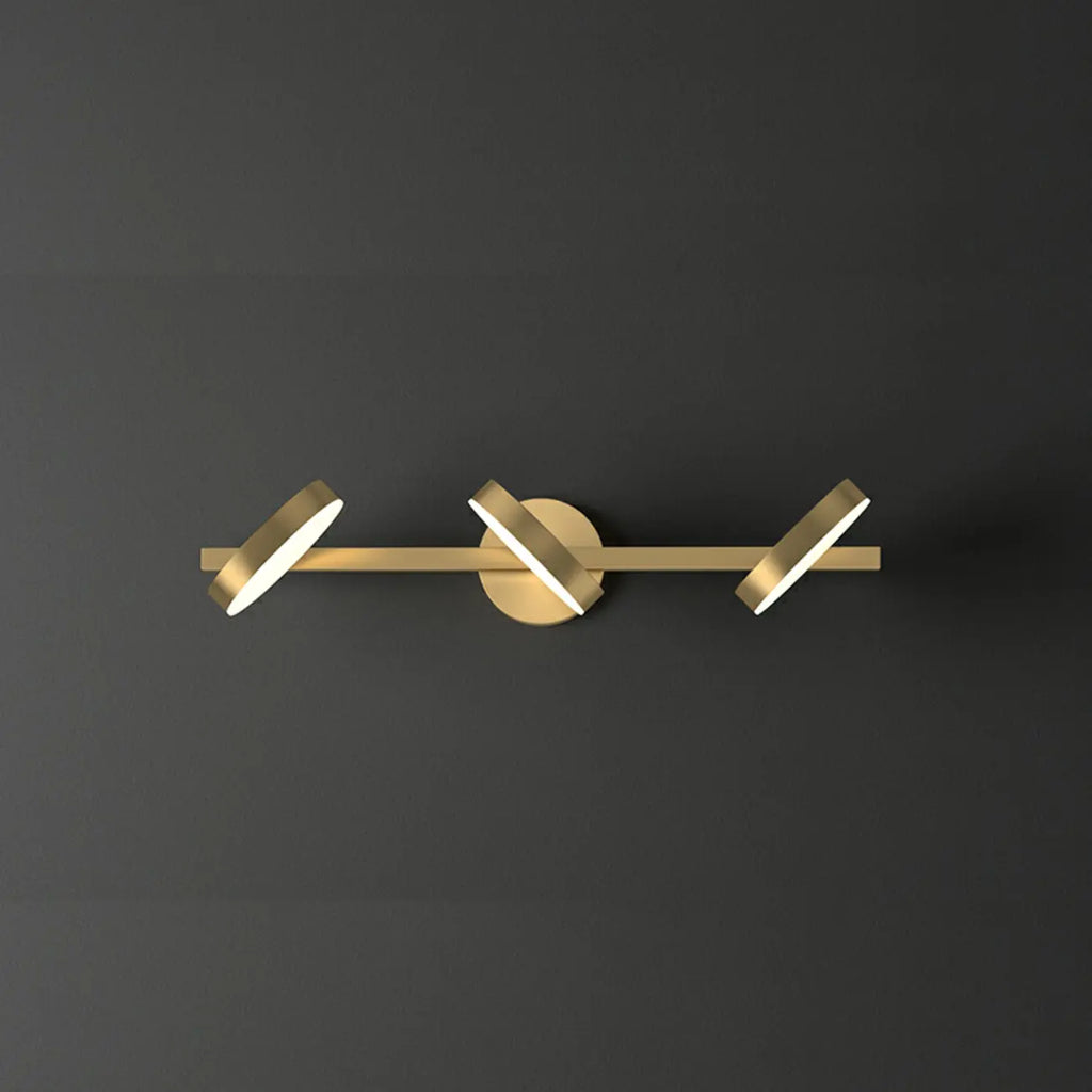 Minimalist Metal Vanity Light with LED for Bathroom Decor
