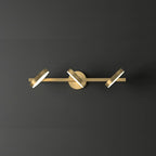Minimalist Metal Vanity Light with LED for Bathroom Decor