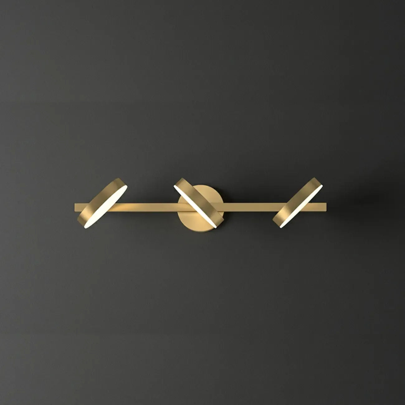 Minimalist Metal Vanity Light with LED for Bathroom Decor