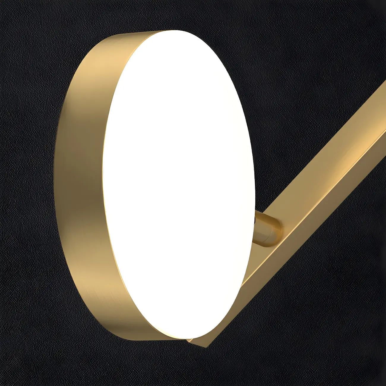 Minimalist Metal Vanity Light with LED for Bathroom Decor