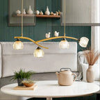 Modern Crystal Decorative Birds Pendant Light