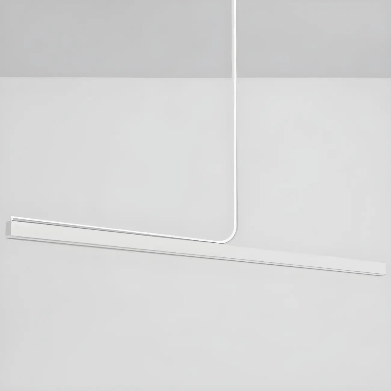 Modern Linear LED Pendant Light Dimmable Metal for Kitchen