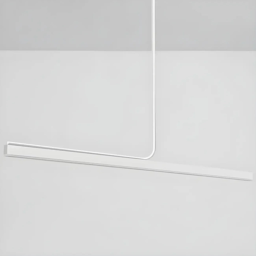 Modern Linear LED Pendant Light Dimmable Metal for Kitchen