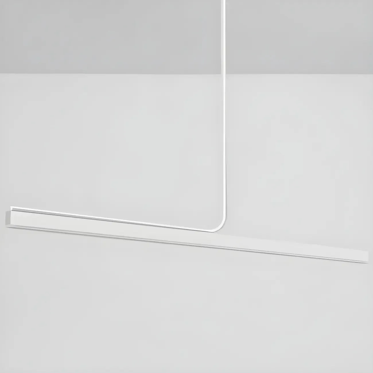 Modern Linear LED Pendant Light Dimmable Metal for Kitchen