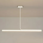 Modern Linear LED Pendant Light Dimmable Metal for Kitchen