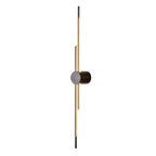 Minimalist Slim Linear Metal Up Down LED Wall Sconce