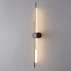 Minimalist Slim Linear Metal Up Down LED Wall Sconce