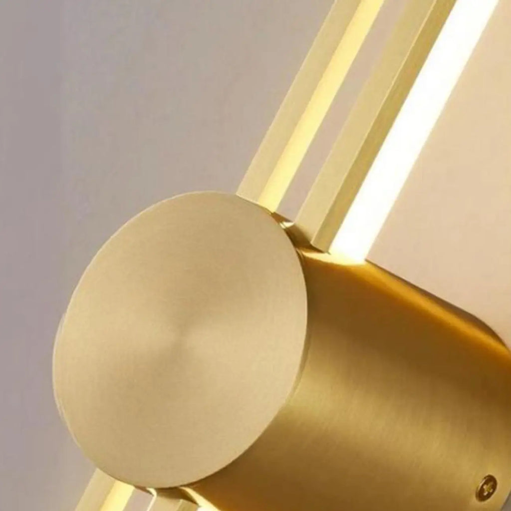 Minimalist Slim Linear Metal Up Down LED Wall Sconce
