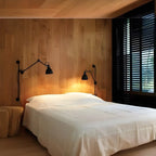 Industrial Swing Arm Wall Light Fixture for Modern Bedroom