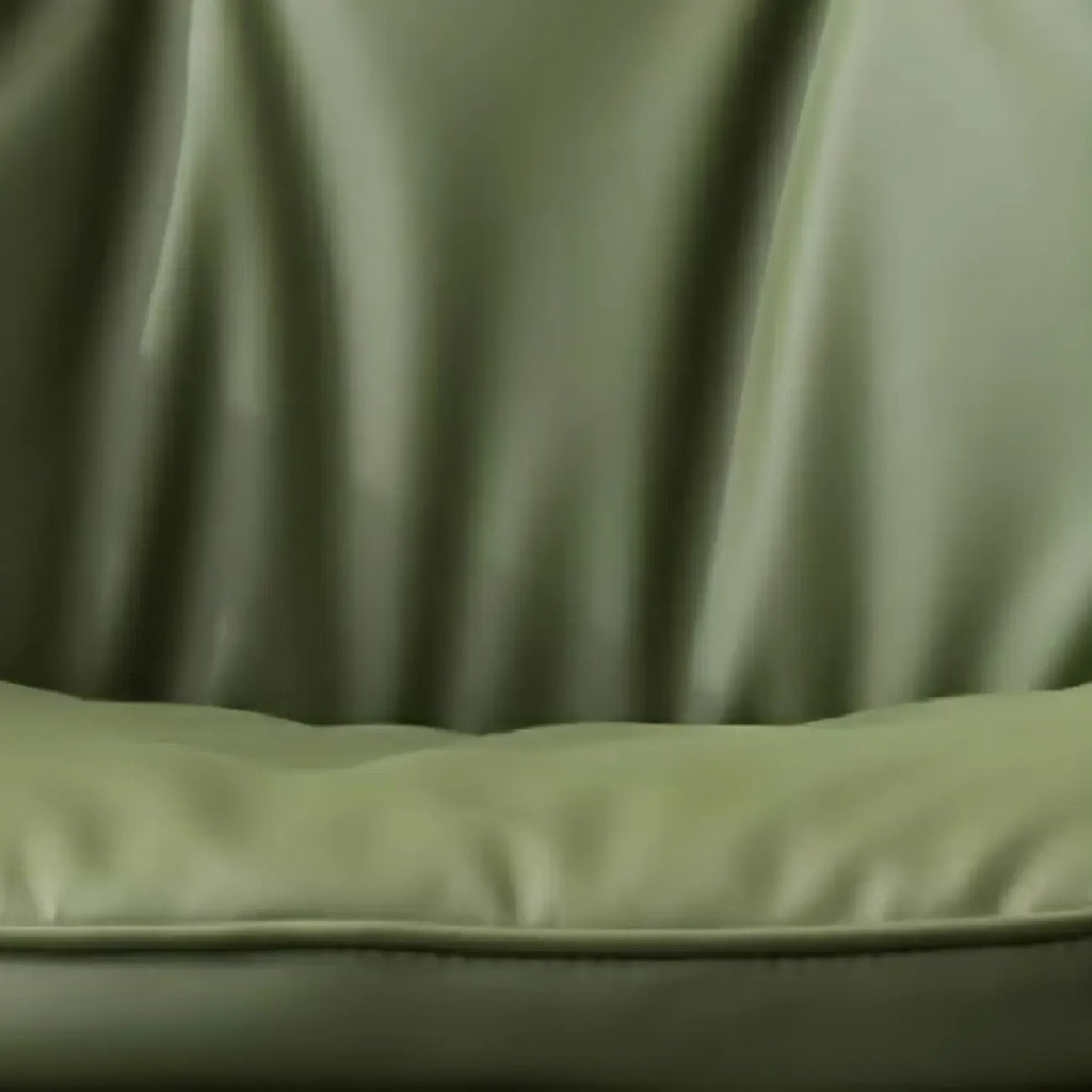 Gold Base Tufted Leather Adjustable Office Chair