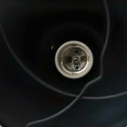 Industrial Metal Black Cone LED Outdoor Wall Light Fixture