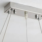 Luxury Crystal 16-Light Island Pendant Light for Kitchen