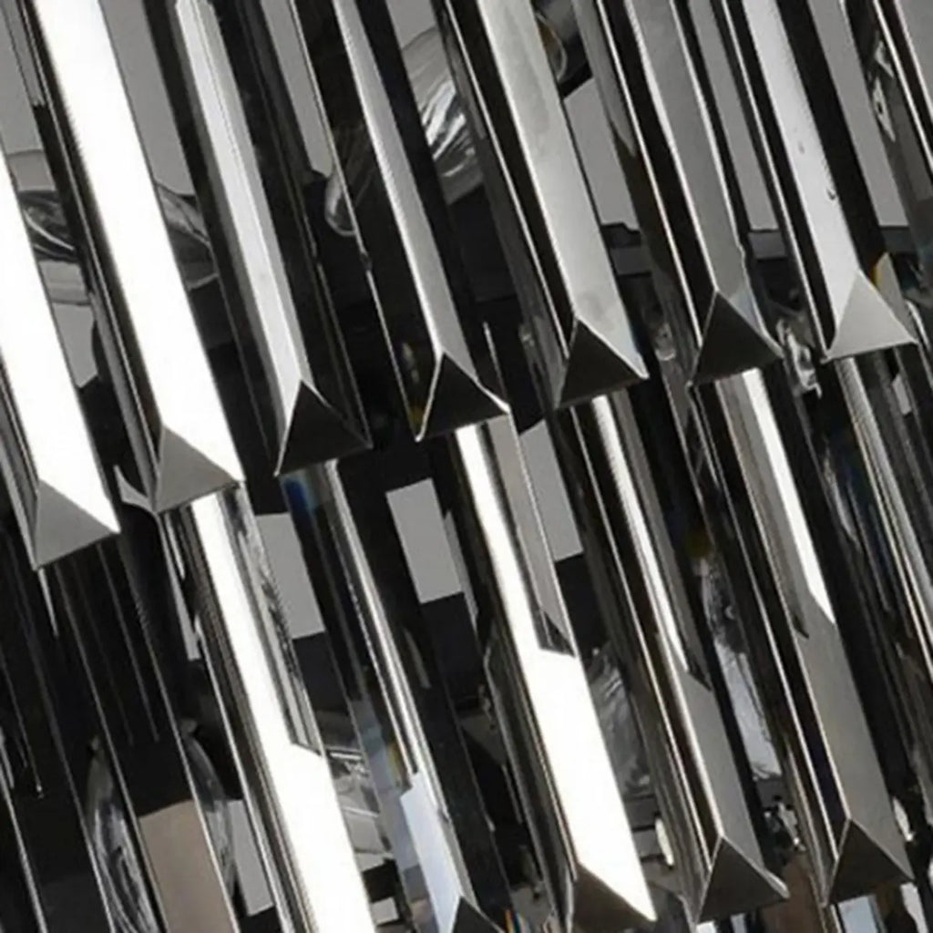 Modern 2-Tier Crystal Island Pendant Lighting for Kitchen
