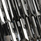 Modern 2-Tier Crystal Island Pendant Lighting for Kitchen