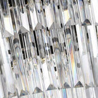 Modern 2-Tier Crystal Island Pendant Lighting for Kitchen