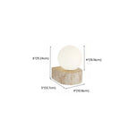Modern Beige Stone Warm Light Wall Sconce
