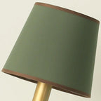 Vintage Brass Fabric Shade Wall Sconce
