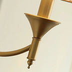 Vintage Brass Fabric Shade Wall Sconce