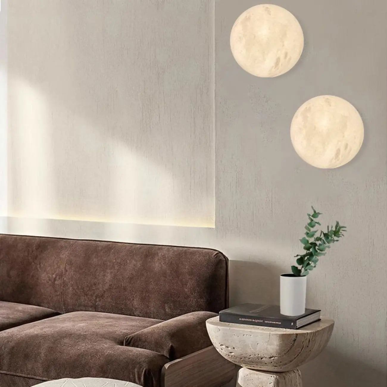Art Deco Globe Wall Light with Gold Metal Base