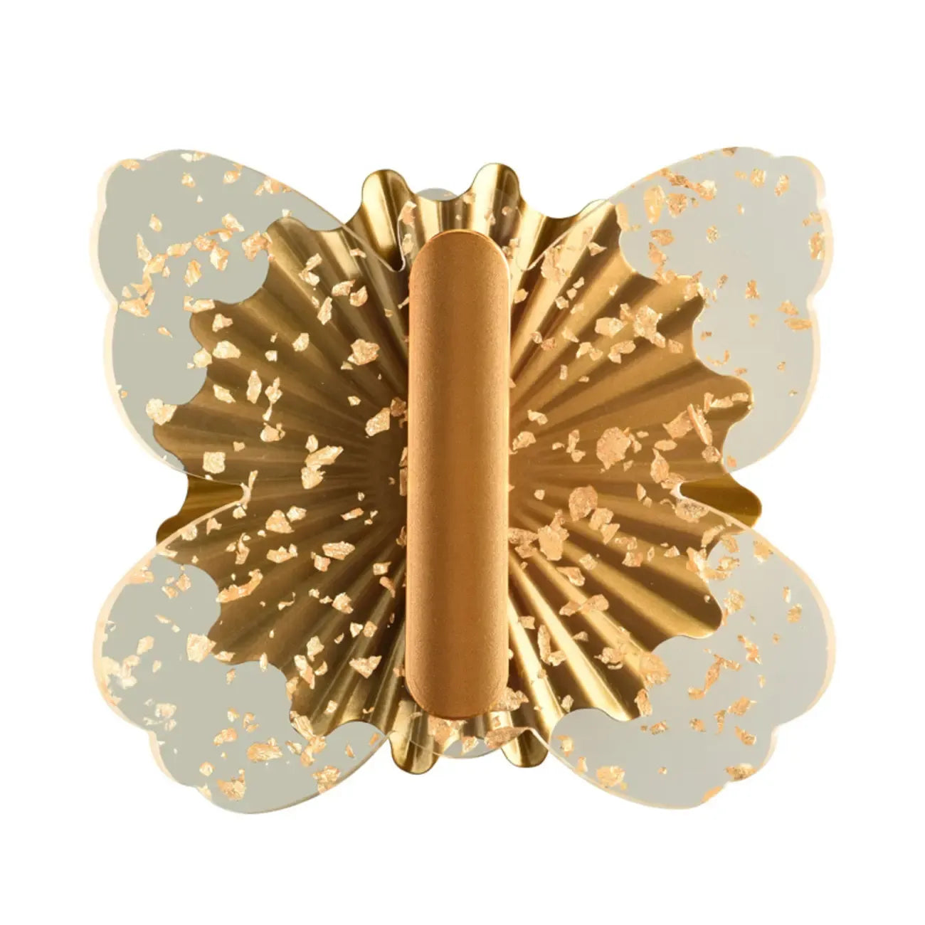Dimmable Crystal Butterfly Wall Sconce for Bedroom Decor